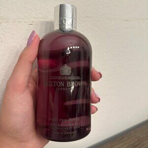 New Molton Brown Fiery Pink Pepper Bath & Shower Gel 10 FL oz/300ml